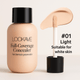 LOOKAVE Full - Coverage Concealer – Natural Finish for All Skin TypesAzizaK