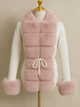 Luxurious Faux Fur Knit CardiganAzizaK