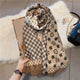 luxury brand winter cotton scarfAzizaK