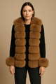 Luxury Faux Fur Panel Vest – Soft Touch CollectionAzizaK