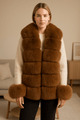 Luxury Faux Fur Panel Vest – Soft Touch CollectionAzizaK
