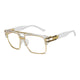 Luxury Retro Vintage Mirror Square SunglassesAzizaK