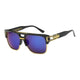 Luxury Retro Vintage Mirror Square SunglassesAzizaK