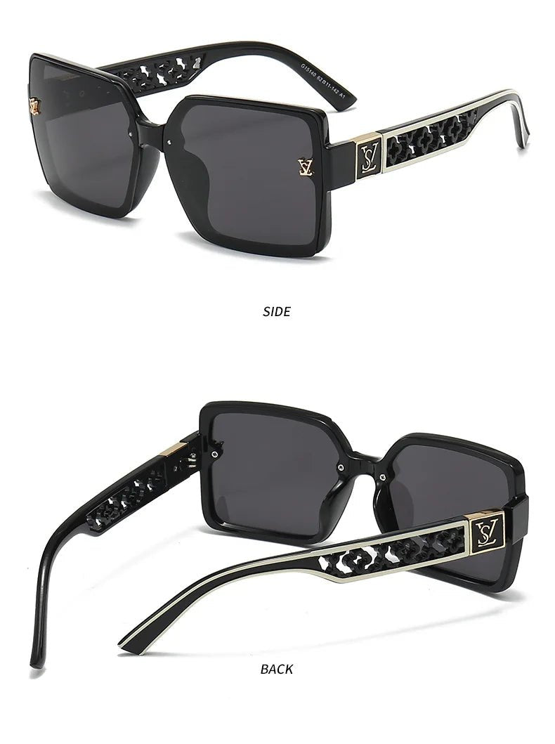 Luxury Square Designer SunglassesAzizaK