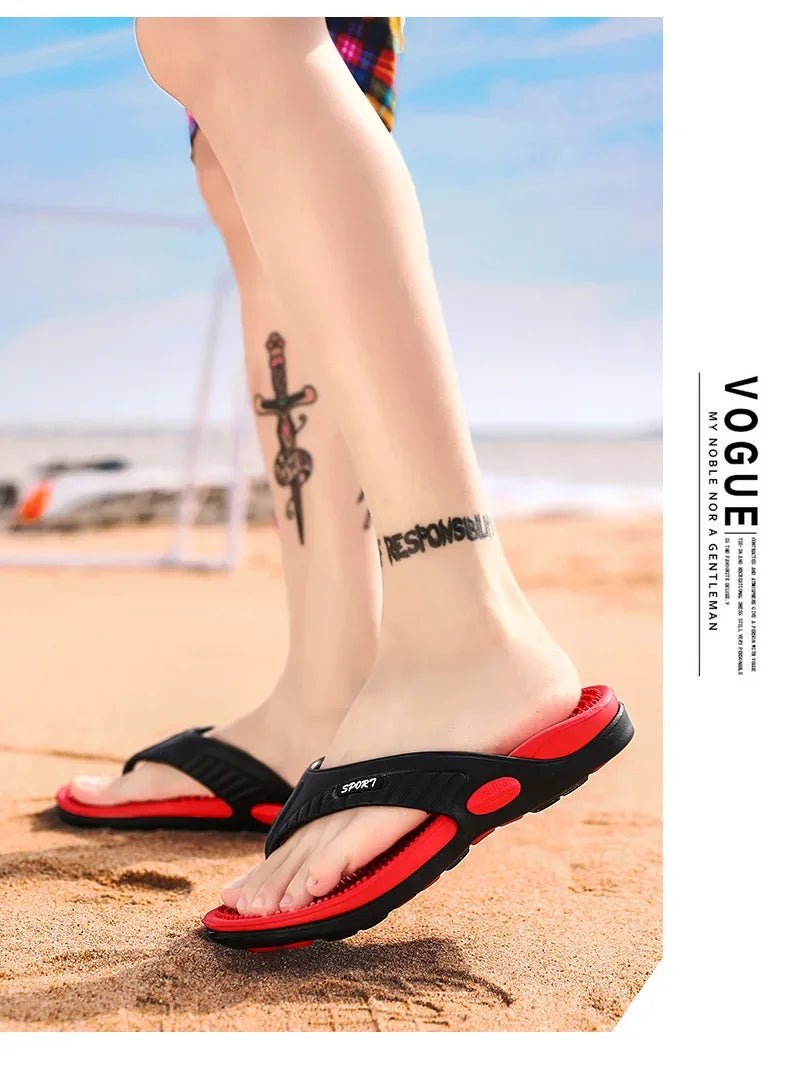 Massage flip flops, breathable luxury flip flops, slippersAzizaK