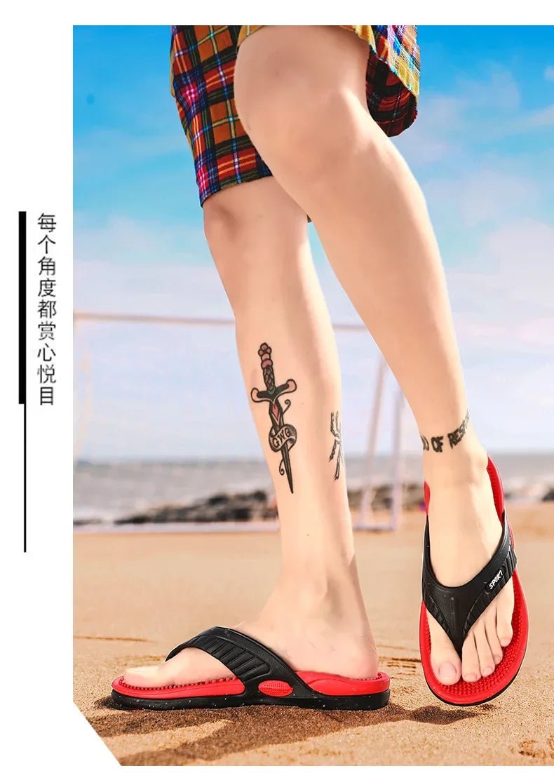 Massage flip flops, breathable luxury flip flops, slippersAzizaK