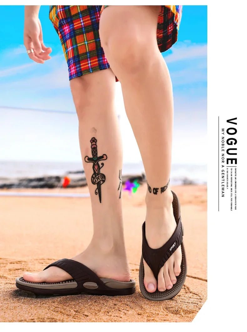 Massage flip flops, breathable luxury flip flops, slippersAzizaK
