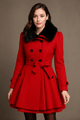 Mid - length, double - breasted, thick trench coatAzizaK