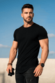 Muscle Fit Workout T-Shirt – High - Quality Cotton Athleisure TeeAzizaK