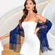 New embroidered lace shawlAzizaK