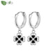 New round 925 Sterling Silver earringsAzizaK