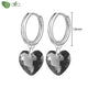 New round 925 Sterling Silver earringsAzizaK