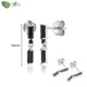 New round 925 Sterling Silver earringsAzizaK