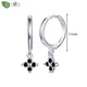 New round 925 Sterling Silver earringsAzizaK
