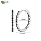 New round 925 Sterling Silver earringsAzizaK