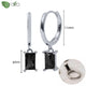 New round 925 Sterling Silver earringsAzizaK