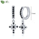 New round 925 Sterling Silver earringsAzizaK