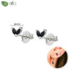 New round 925 Sterling Silver earringsAzizaK