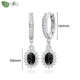 New round 925 Sterling Silver earringsAzizaK