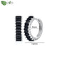 New round 925 Sterling Silver earringsAzizaK
