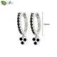 New round 925 Sterling Silver earringsAzizaK