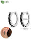 New round 925 Sterling Silver earringsAzizaK