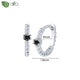 New round 925 Sterling Silver earringsAzizaK