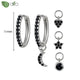New round 925 Sterling Silver earringsAzizaK