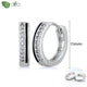 New round 925 Sterling Silver earringsAzizaK
