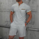 🌞 New Summer Waffle Set – Solid Color Zip - Up Lapel Top & Shorts (2 - Piece)AzizaK