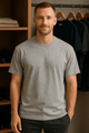 👕 Oversized Heavy Cotton T-Shirt – Loose Fit, Dropped Shoulders & Short SleevesAzizaK