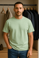 👕 Oversized Heavy Cotton T-Shirt – Loose Fit, Dropped Shoulders & Short SleevesAzizaK