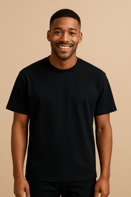 👕 Oversized Heavy Cotton T-Shirt – Loose Fit, Dropped Shoulders & Short SleevesAzizaK