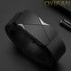 OYIFAN Luxury Automatic Buckle Belt – Geometric Black DesignAzizaK