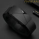 OYIFAN Luxury Automatic Buckle Belt – Geometric Black DesignAzizaK