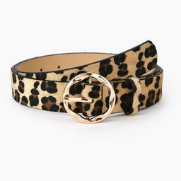 Personalized Leopard and Snake Pattern BeltAzizaK