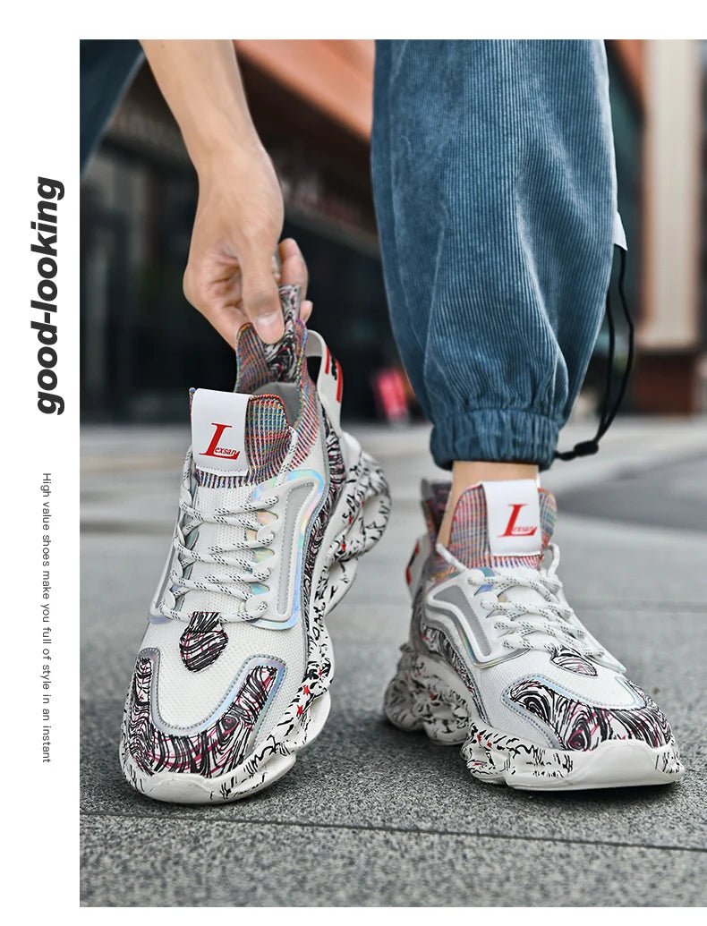 Platform Shoes Fashion Running Blade LoafersAzizaK