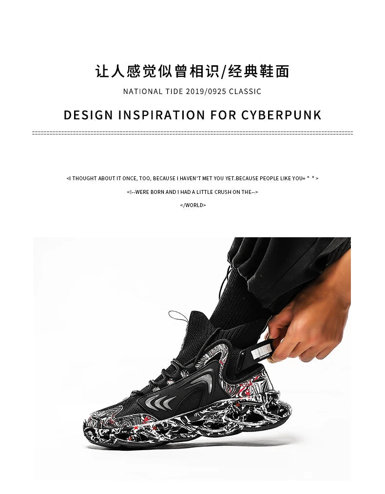 Platform Shoes Fashion Running Blade LoafersAzizaK