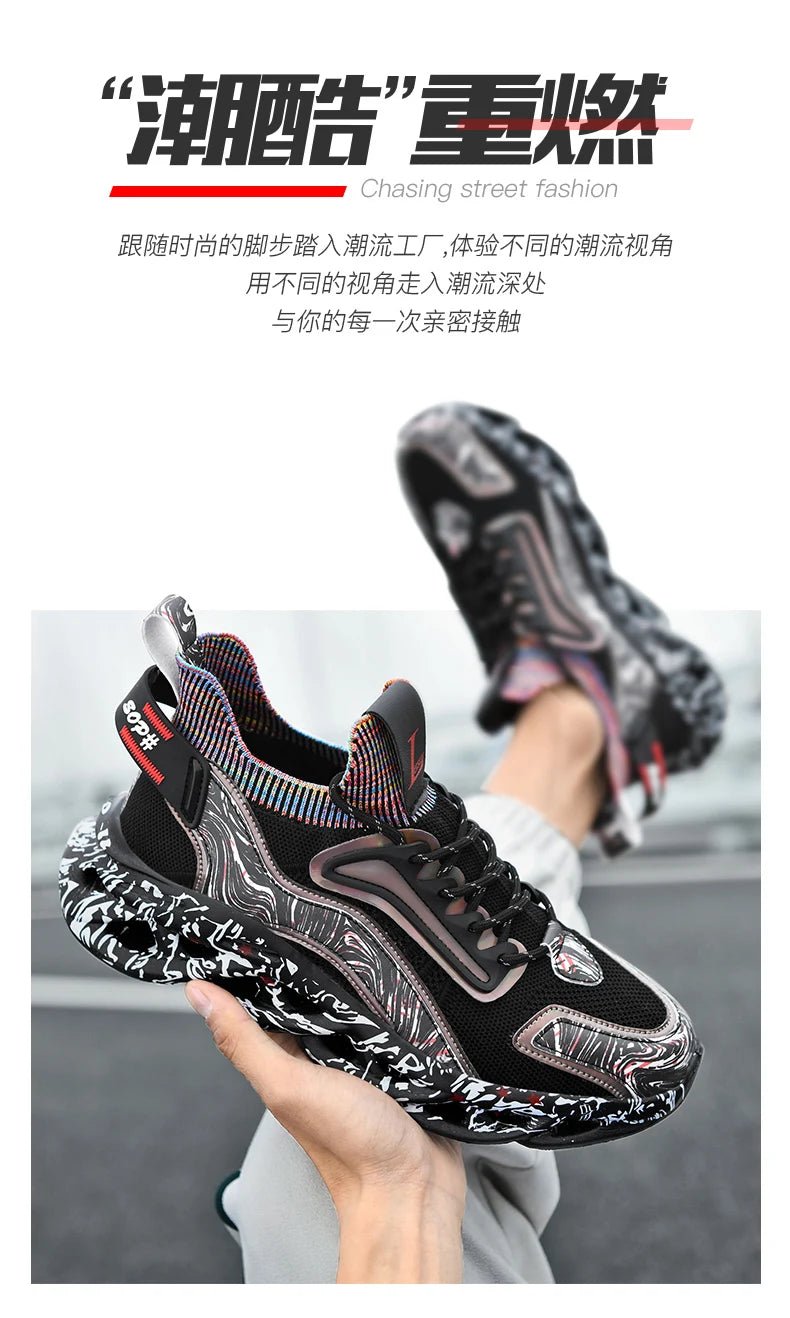 Platform Shoes Fashion Running Blade LoafersAzizaK