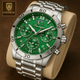 Poedagar Luxury Chronograph Watch – 3ATM WaterproofAzizaK