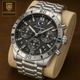 Poedagar Luxury Chronograph Watch – 3ATM WaterproofAzizaK