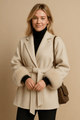 Premium Double - Faced Genuine Wool Fur CoatAzizaK