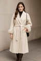 Premium Double - Faced Genuine Wool Fur CoatAzizaK