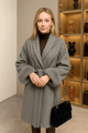 Premium Double - Faced Genuine Wool Fur CoatAzizaK