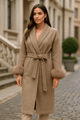 Premium Double - Faced Genuine Wool Fur CoatAzizaK