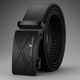 Premium Genuine Leather Men’s Belt with Automatic Ratchet Buckle – Elegant and DurableAzizaK