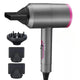Professional Hair Dryer 1800W Powerful Hot and Cold Strong Wind Blower Constant Temperature Collecting Air Comb Nozzle GearAzizaK