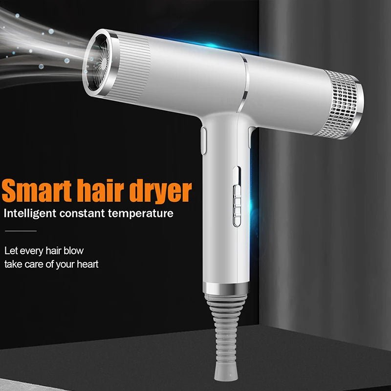 Professional Hair Dryer Infrared Negative Ionic Blow Dryer Hot&Cold Wind Salon Hair Styler Tool Hair Electric Drier BlowerAzizaK