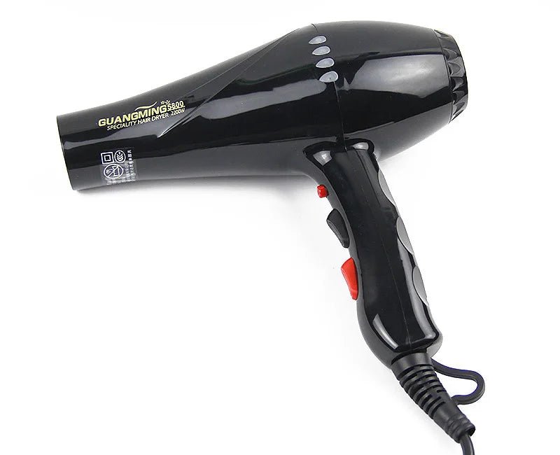 Real 2200W Professional Powerful Hair Dryer Fast Heating Hot And Cold Adjustment Ionic Air Blow Dryer For Hair Salon UseAzizaK