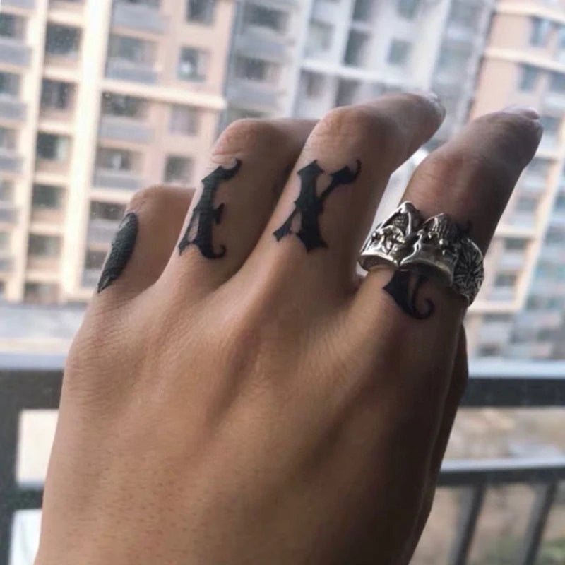 Retro Two - Sided Joker RingAzizaK